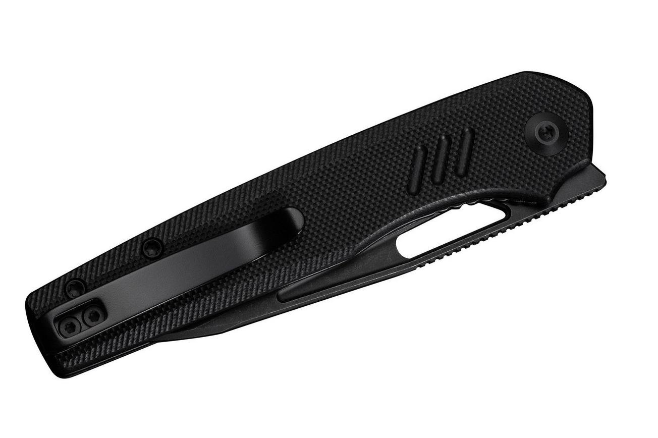 Civivi Guile C24062B-1 Blackwashed 14C28N, Black G10, zakmes, Shawn Ashmore design
