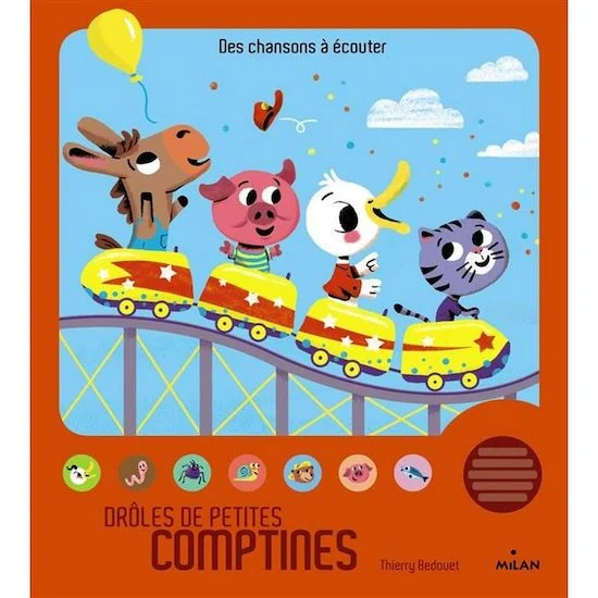 Drôles de petites comptines   de               Milan