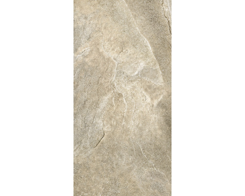FLAIRSTONE porseleinen terrastegel City Wave beige gerectificeerde rand 120 x 60 x 2 cm