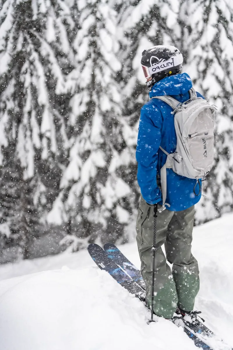 SGN Skis Rakkar Storm Blue Artwork