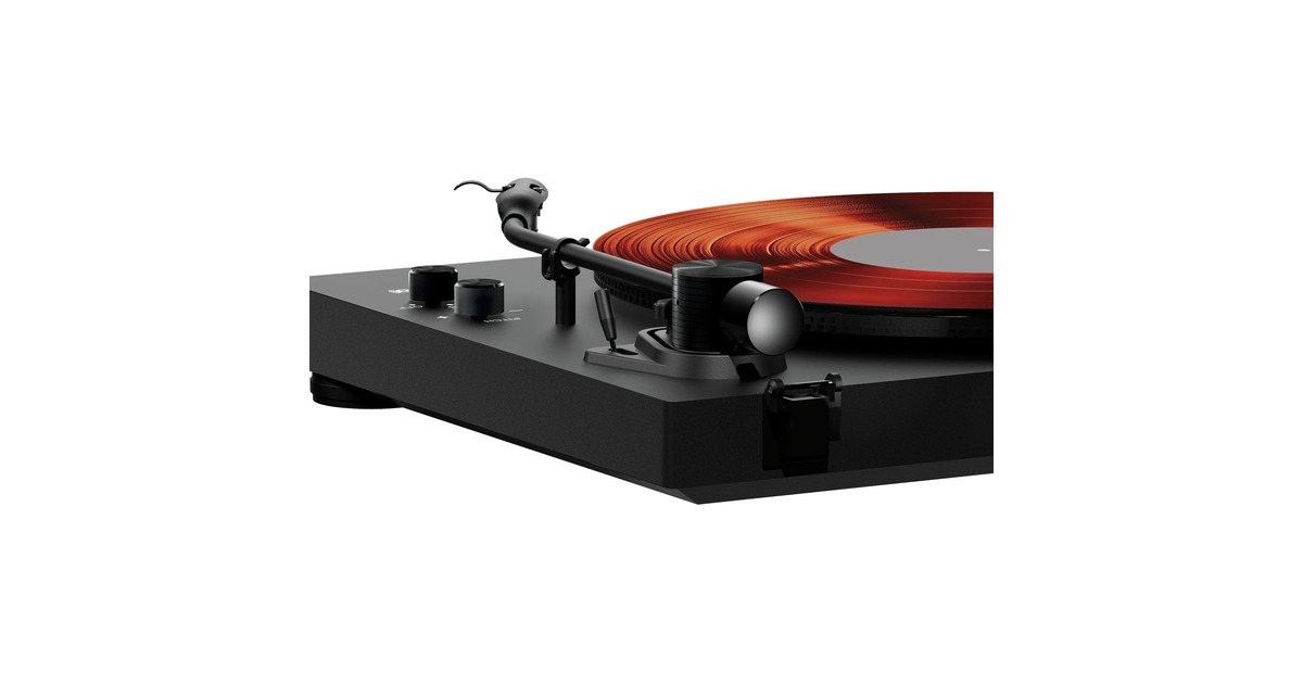 MIXXAnalog 5 Vinyl Record platenspeler  (Zwart, 33/45 RPM)