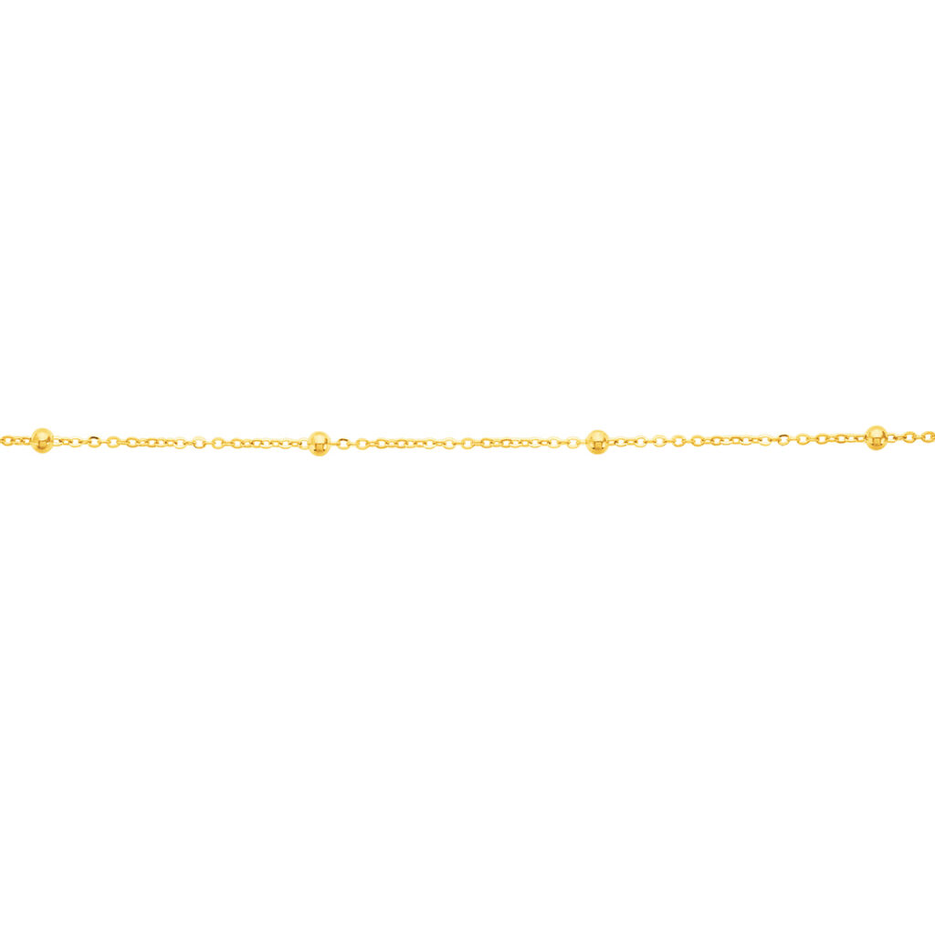 Bracelet Petites Boules Or Jaune