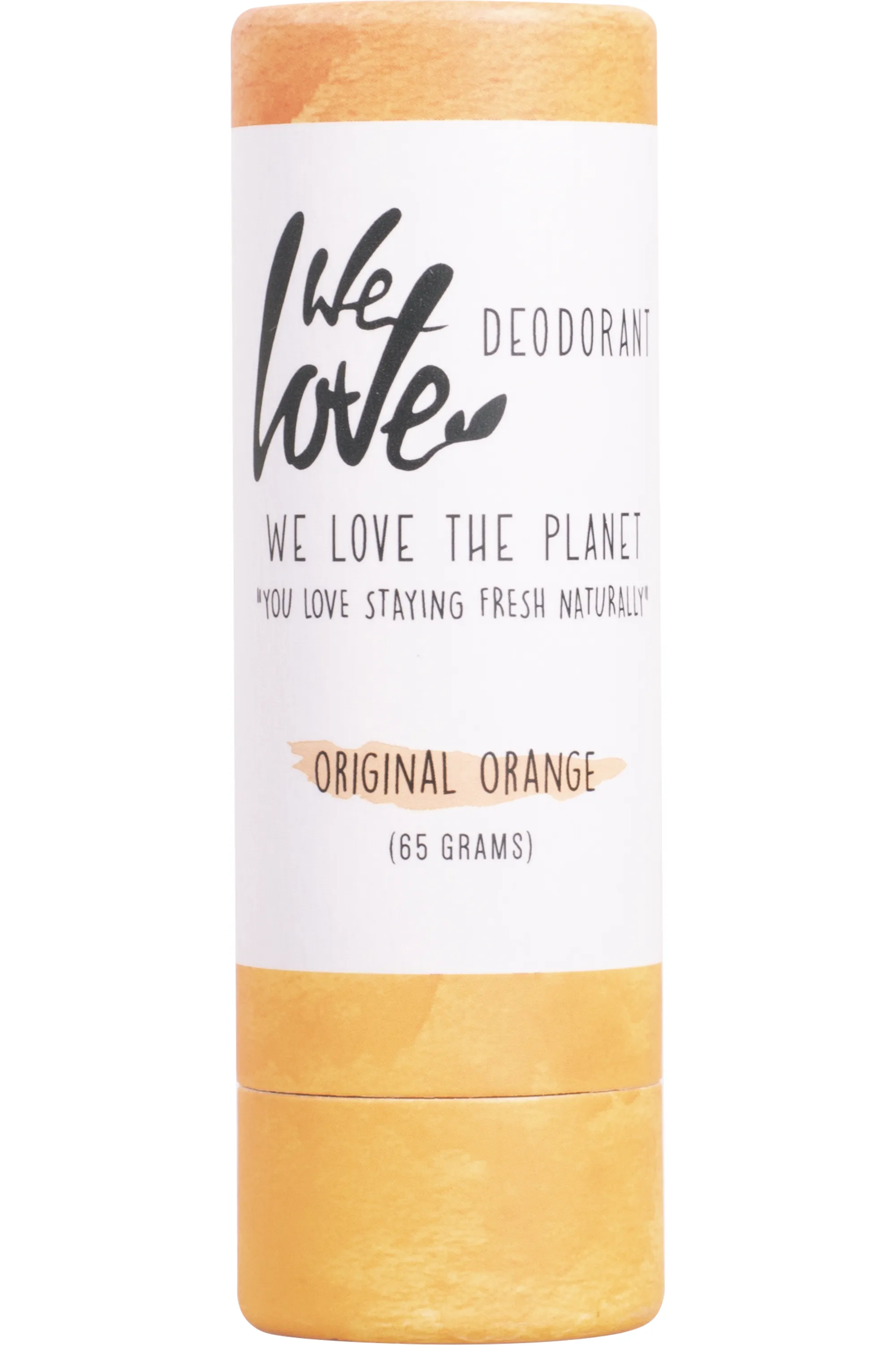 WE LOVE THE PLANET Déodorant Stick Original Orange-65 g