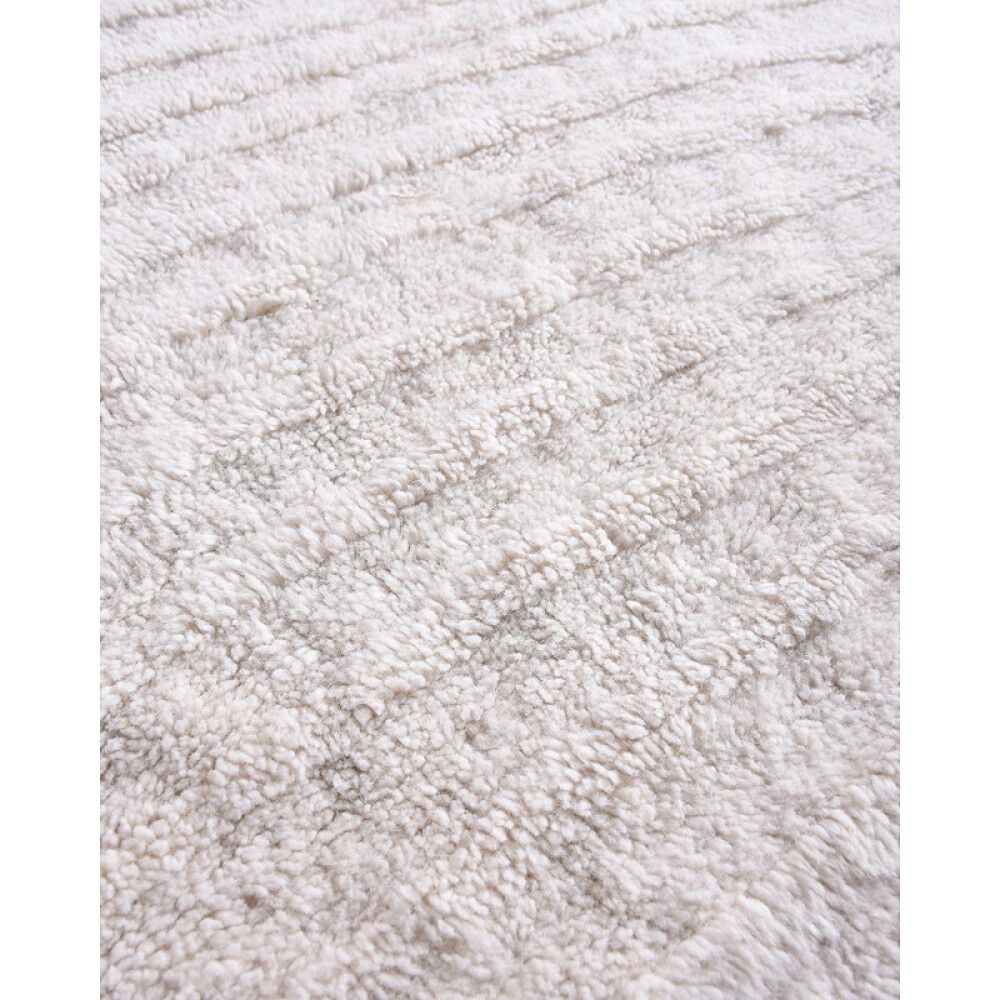 GULVTEPPE YALMY ULL/BOMULL160X230CM HVIT