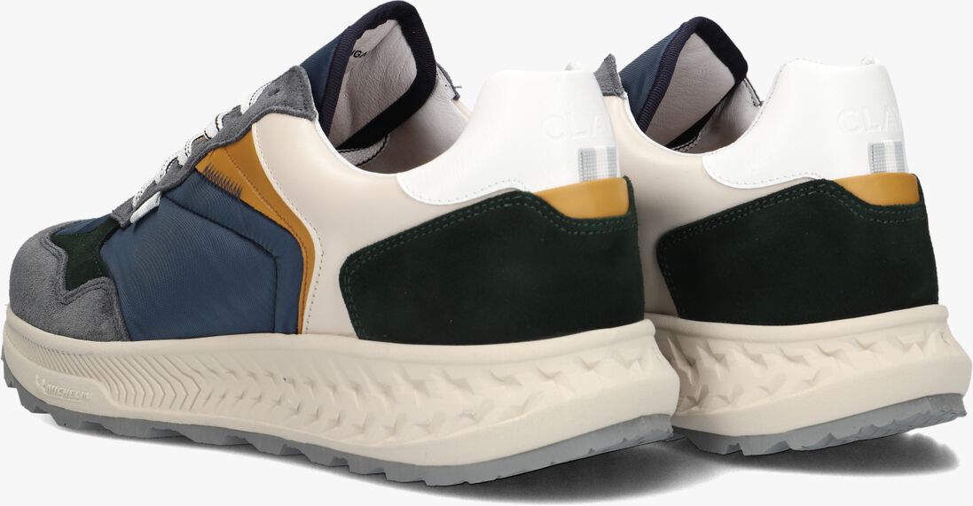 CLAY blauwe clay lage sneakers 13655