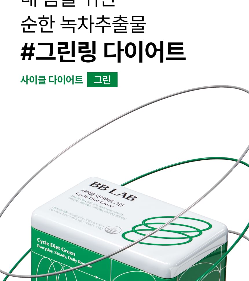 Nutrione - BB LAB Cycle Diet Groen