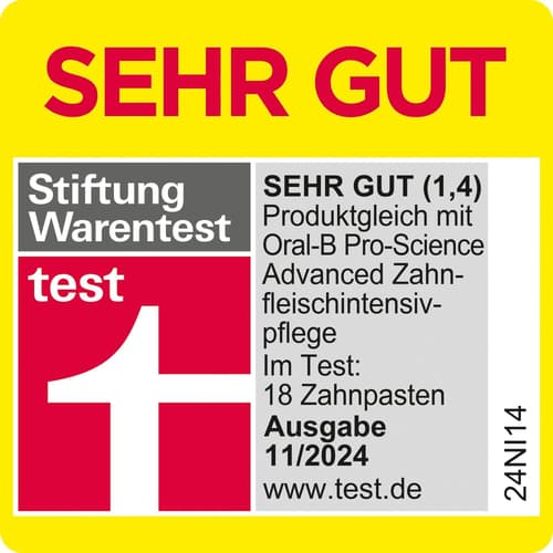 Oral-B Professional Zahnfleisch-Intensivpflege & Antibakterieller Schutz Zahncreme