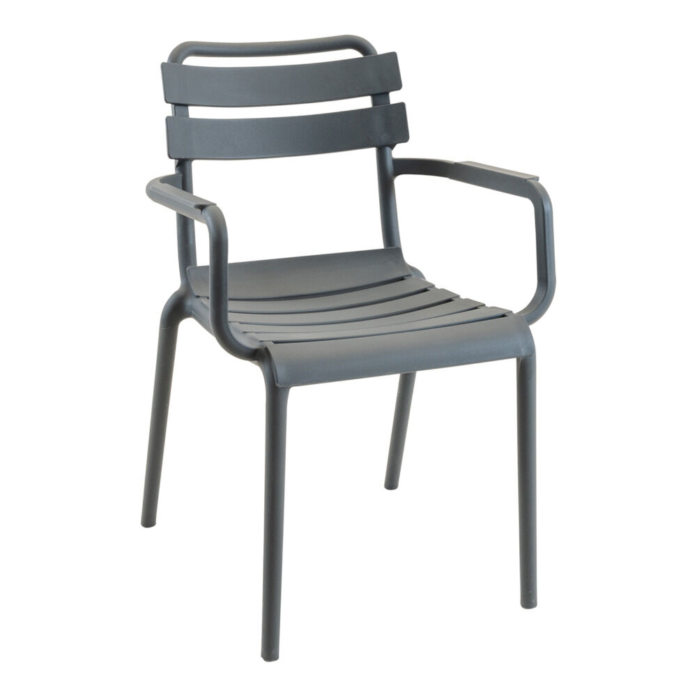 Lesli Living Torvi - Tuinstoel - Grijs - 56x81x54 cm