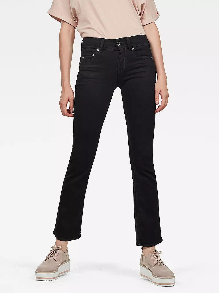 G-STAR RAW Jeans Bootcut Fit MIDGE schwarz
