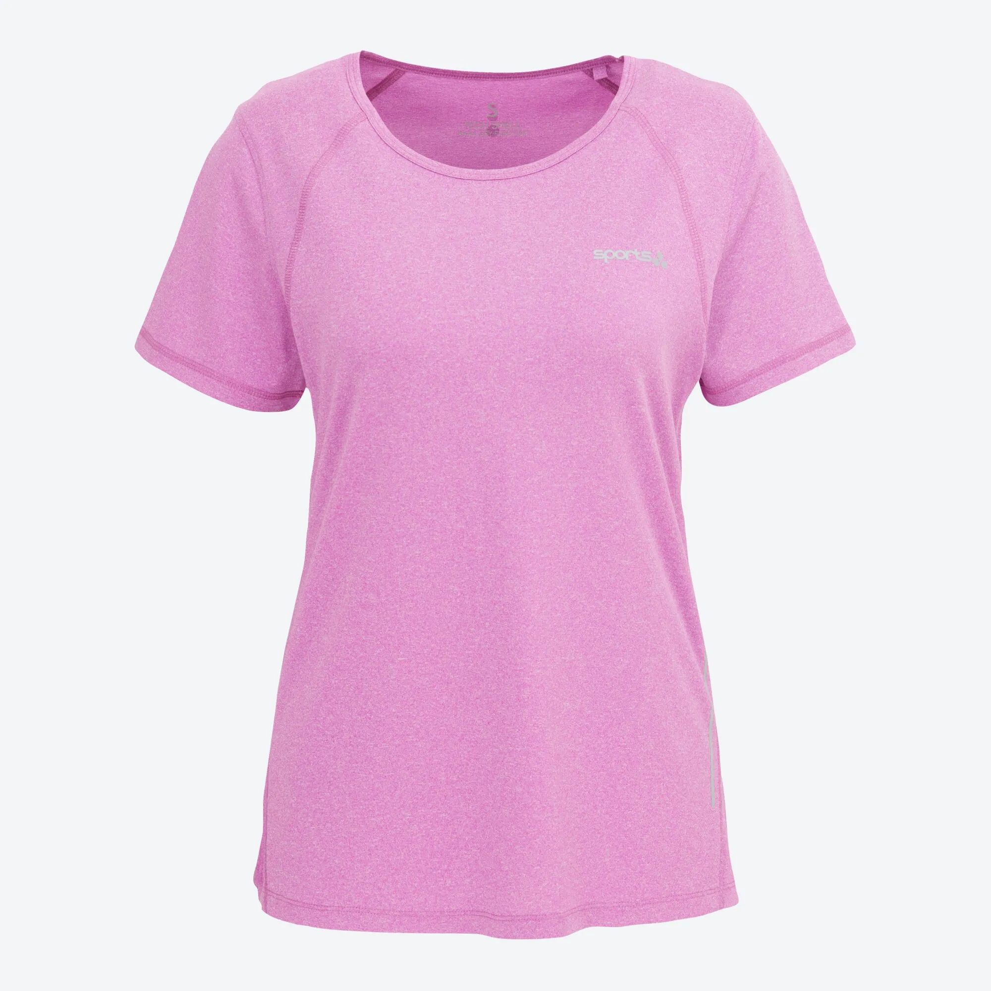 Damen-Fitness-T-Shirt mit Raglan-Ärmeln