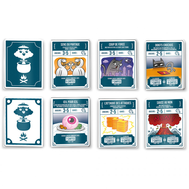 Exploding Kittens : Recettes Chatastrophiques