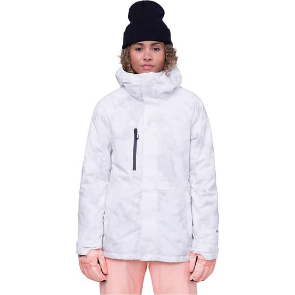 Veste snowboard 686 WMNS GORE-TEX WILLOW INSL JKT GREY DAZED