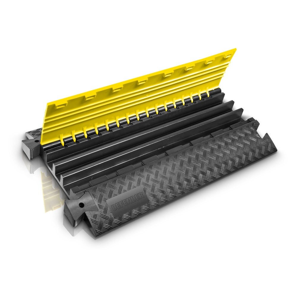 Defender III kabelbrug met scharnierende topplaat
