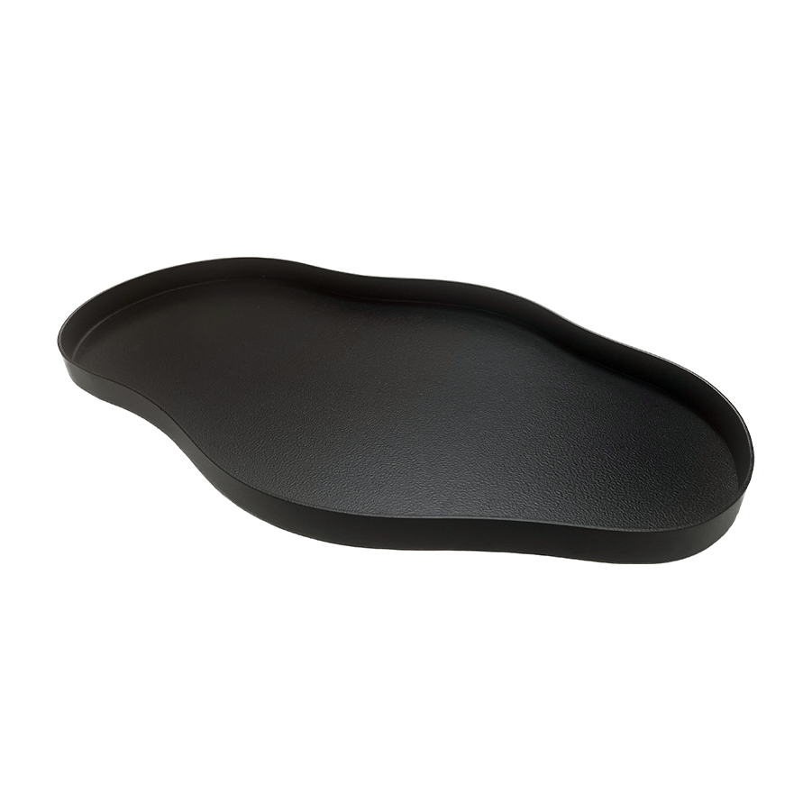 Dienblad Bauru S zwart L44 x B25 x H2 cm