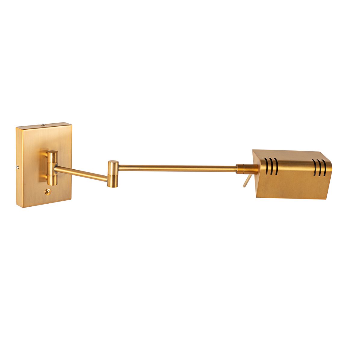 Design wandlamp brons incl. LED dimbaar - Notia