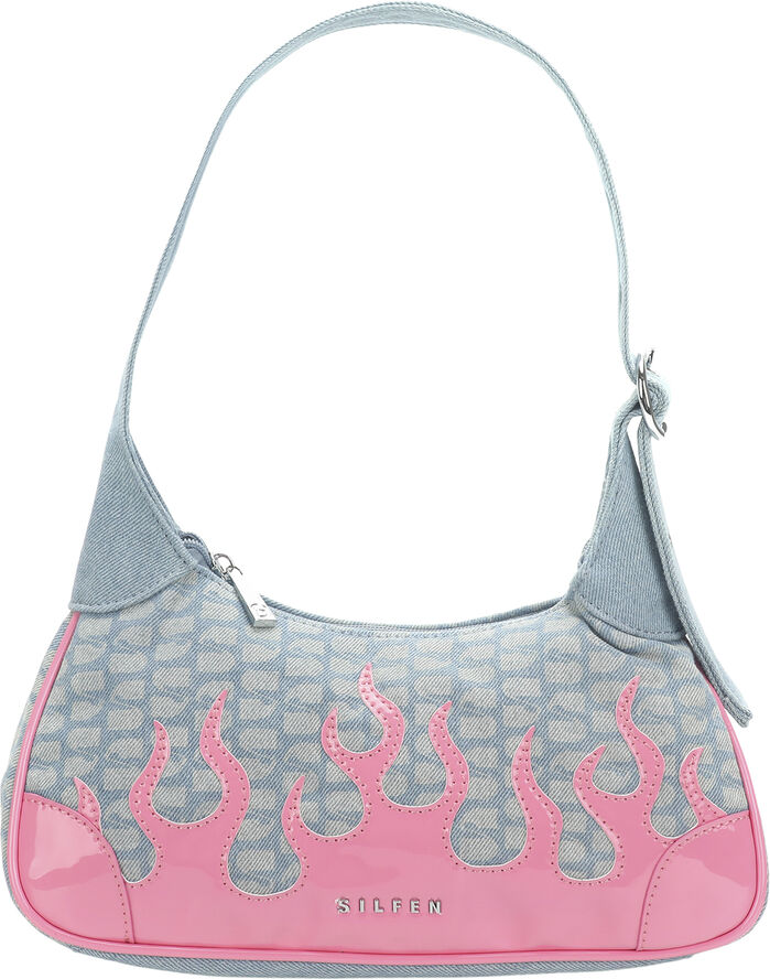 SILFEN Thora - Flame Shoulder Bag Light icon denim