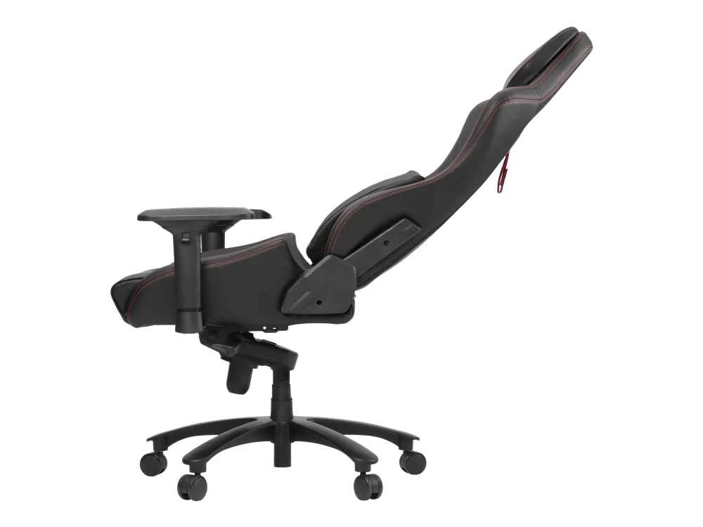 ASUS ROG Chariot Core - Stol - ergonomisk - armstøtter - T-formet - vippe - drejeled - kunstig læder