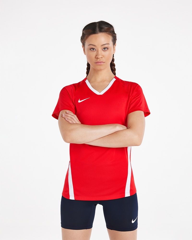 Maillot de volley Nike Team Spike Rouge pour femme