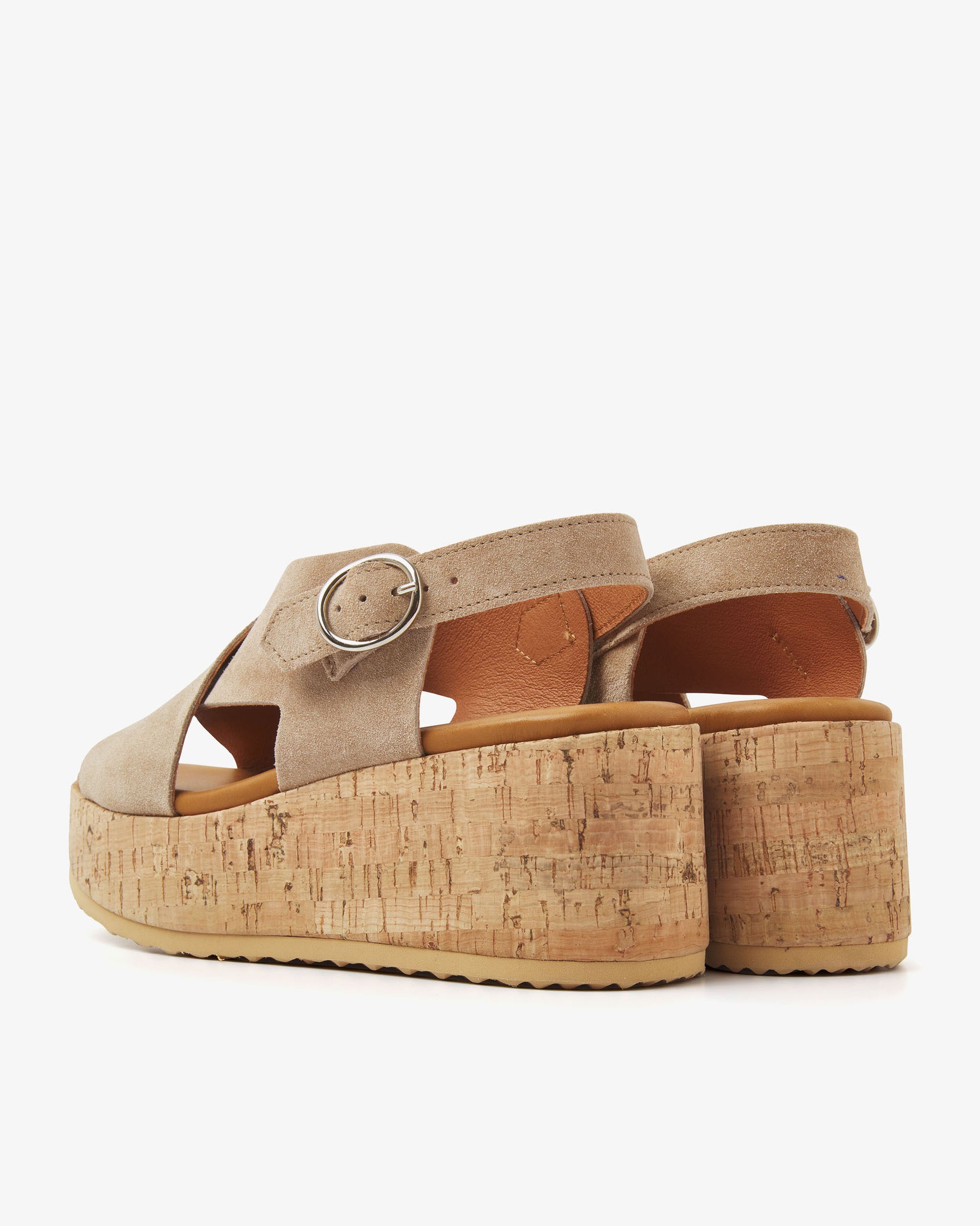 VIA VAI beige sandalen Sissel Raise