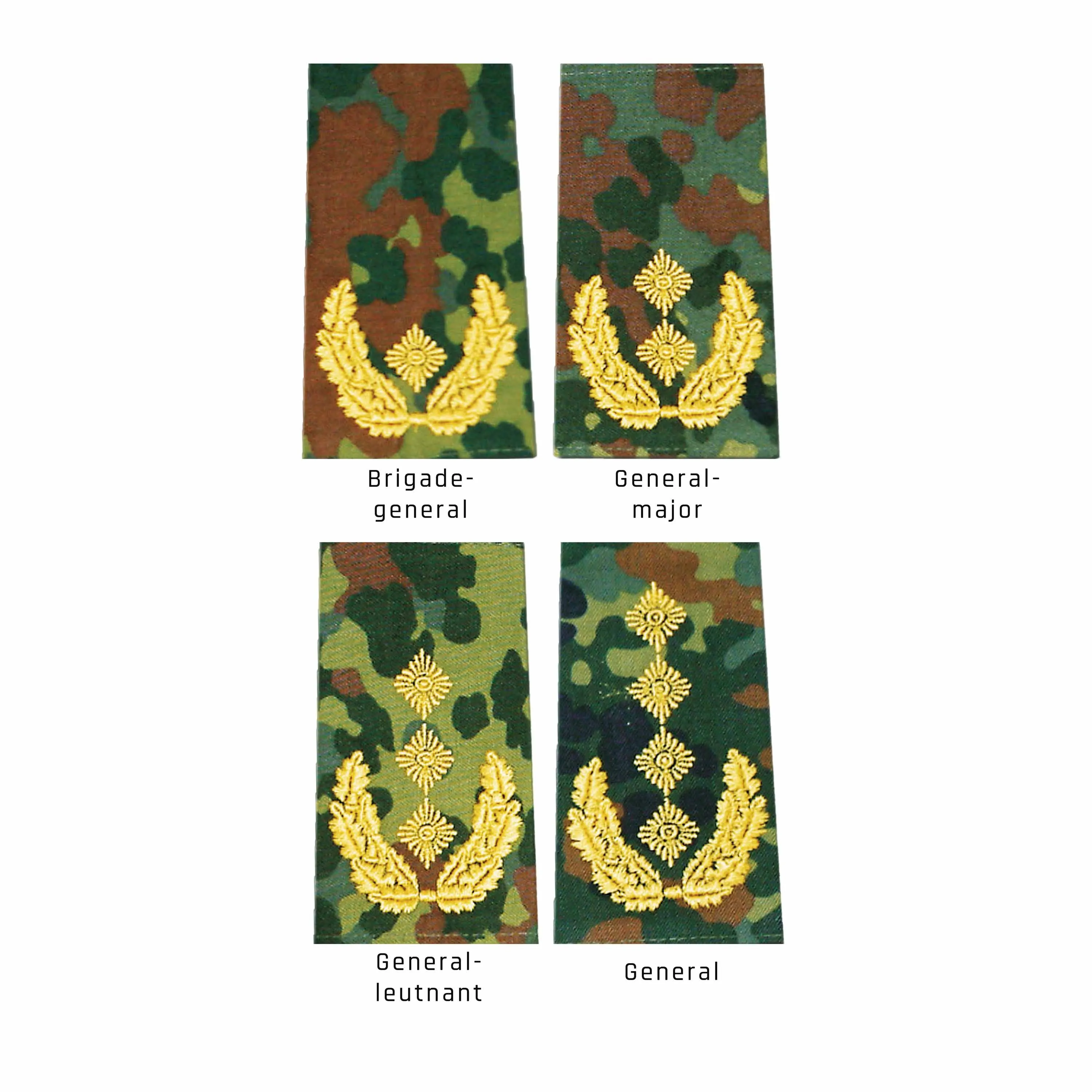 Diverse -  BW Rangabzeichen Heer Flecktarn