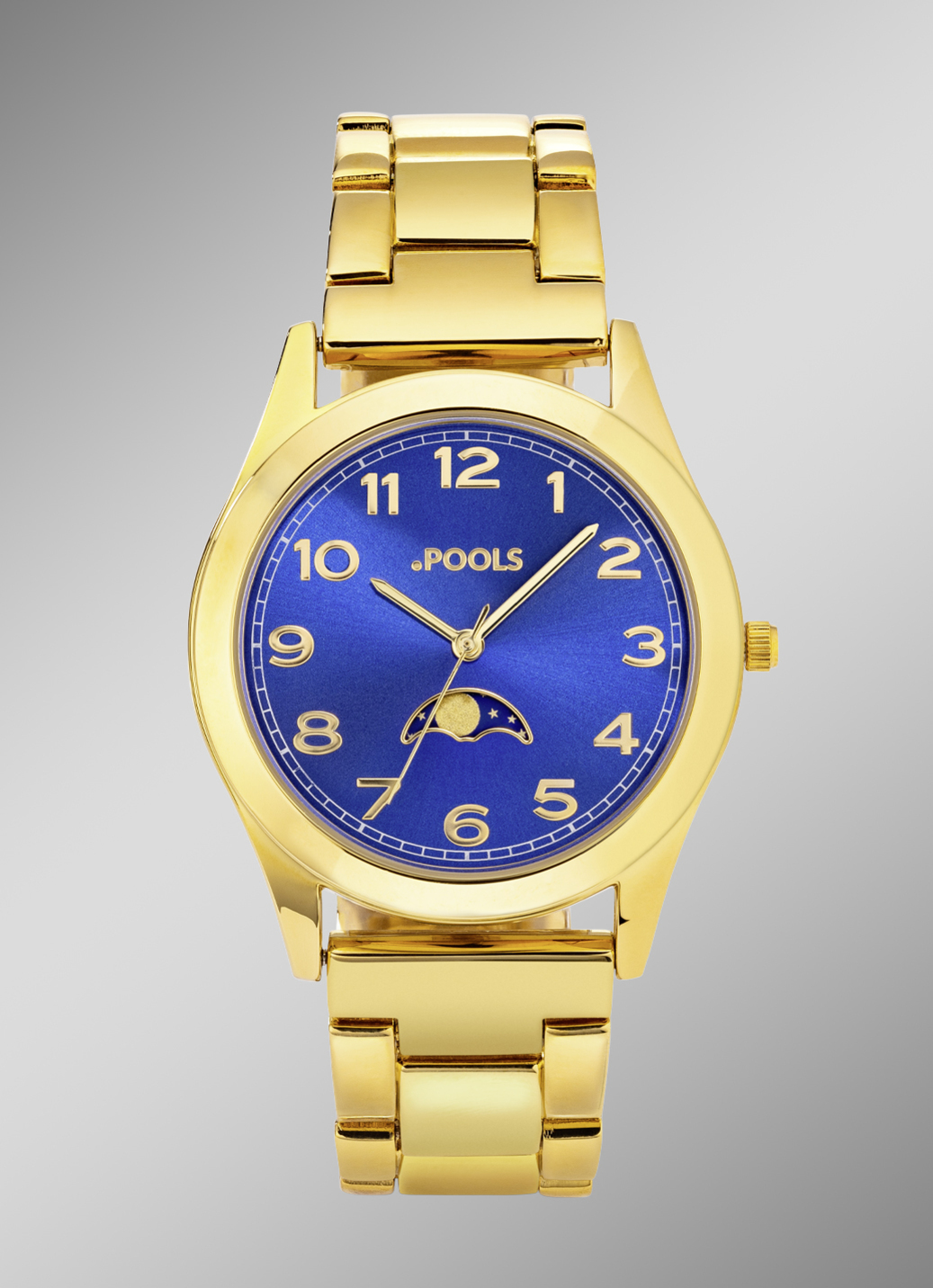 Quartz-Partneruhr von Pools mit Mondphasen
