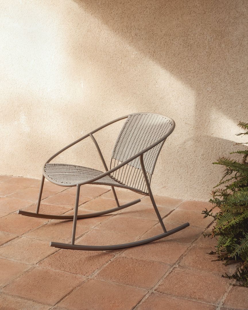 Kave Home   Atrani Outdoor Schommelstoel