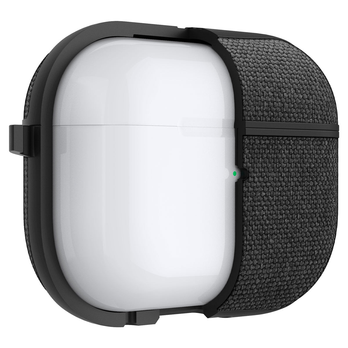 AirPods Pro 2 / AirPods Pro Urban Fit Hardcase Schutzhülle Abdeckung mit Schlüsselring (ACS05483) - Schwarz