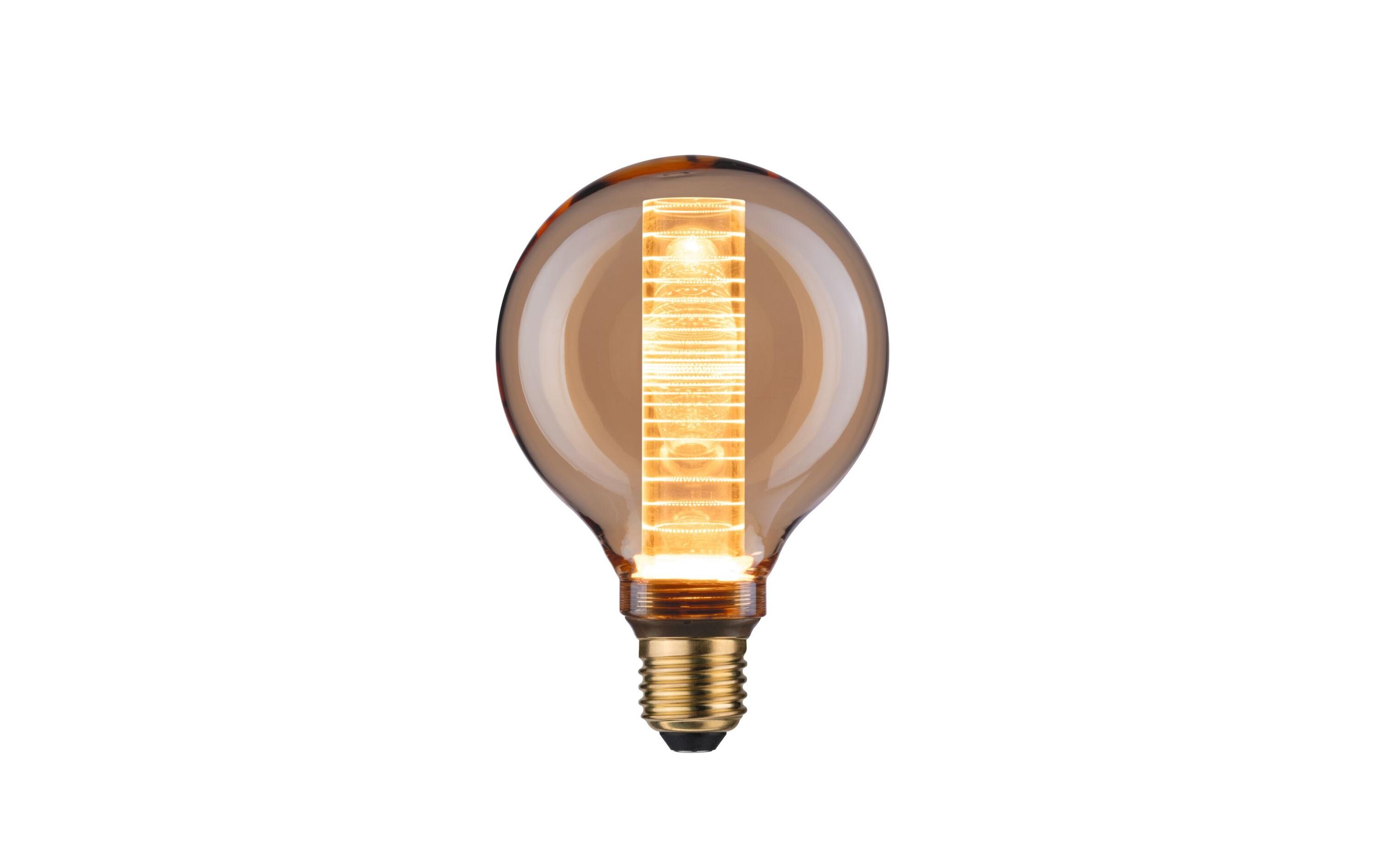 Lampe Vintage Globe 4 W (21 W) E27 RingmusterVintage-Globe G95 mit Innenkolben Ringmuster