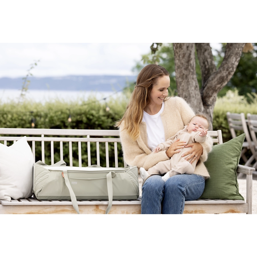 Voksi® Carry Me Fußsack SeashellSand Cream
