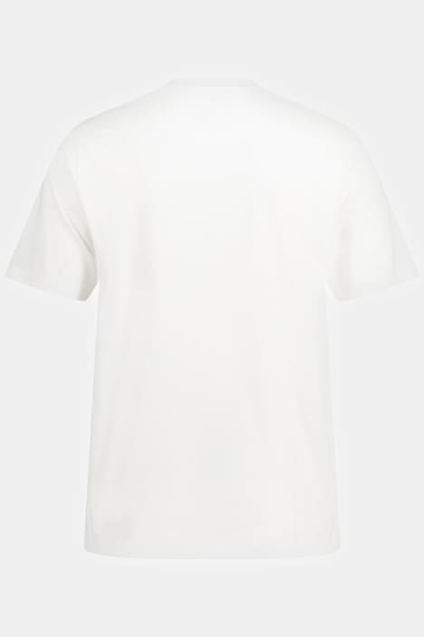 T-Shirt, Halbarm, Mountain Print, Rundhals