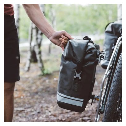 Sacoche de Fourche Riverside 14 L Waterproof Noir