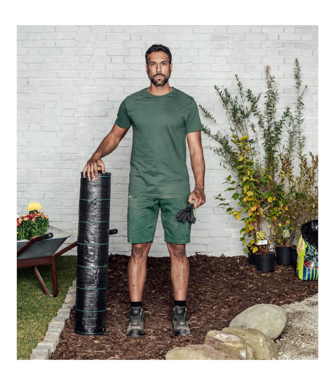 Tee-shirt de travail Job+ Würth MODYF vert