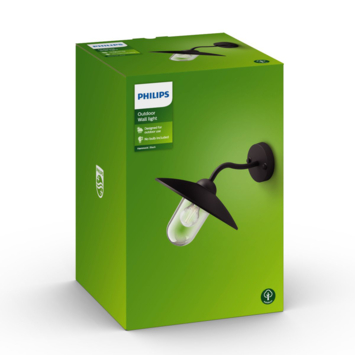 Philips buitenlamp Hammock zwart