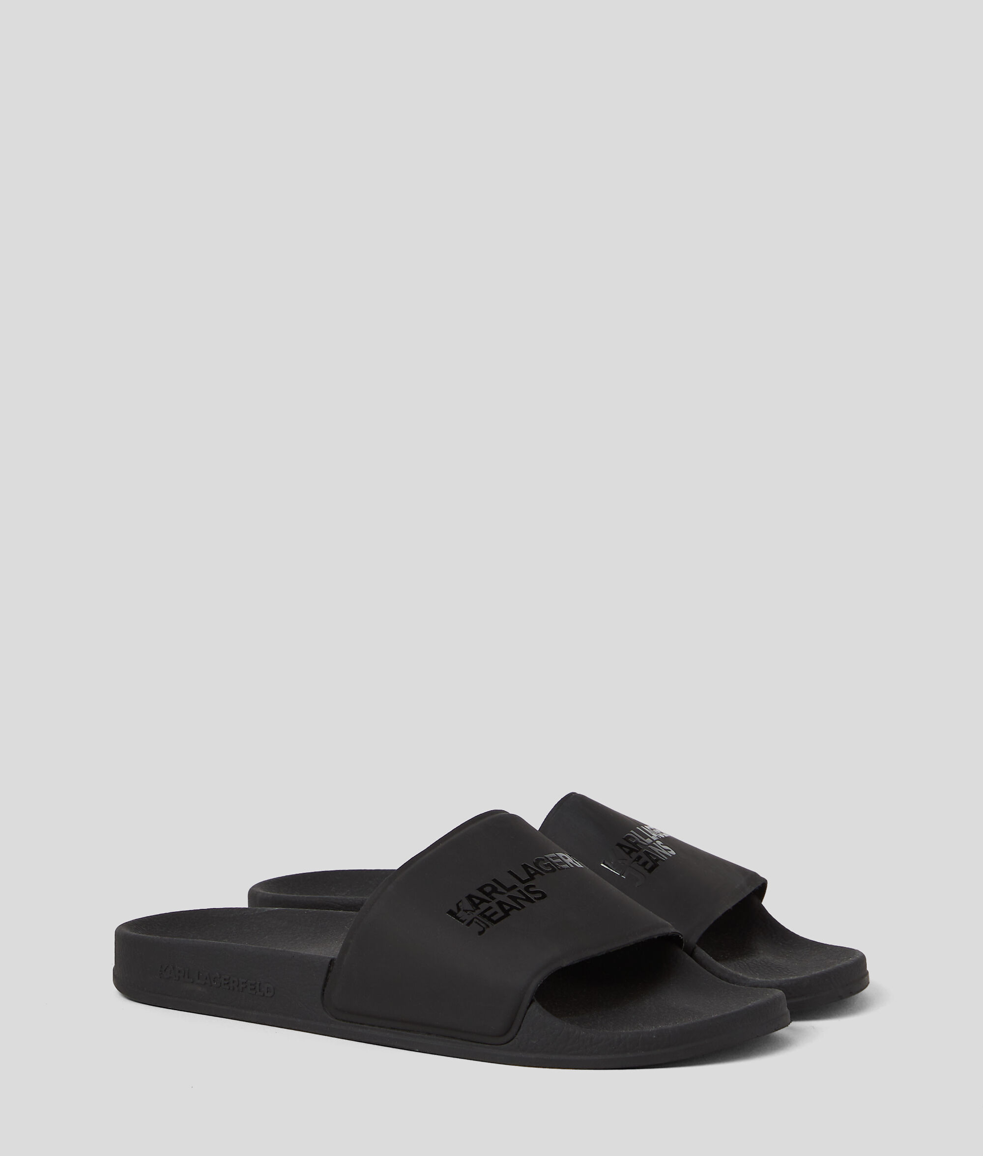 Mules à logo KLJ Kondo