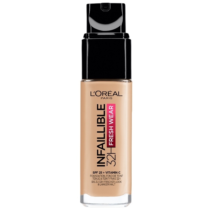 L'Oréal Paris Cosmetics Infaillible Fresh Wear 32H Liquid Foundation 30 ml - 120 Golden Vanilla