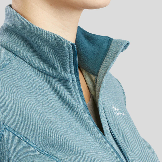 Decathlon Quechua - Jaqueta Fleece Feminina Quechua MH120