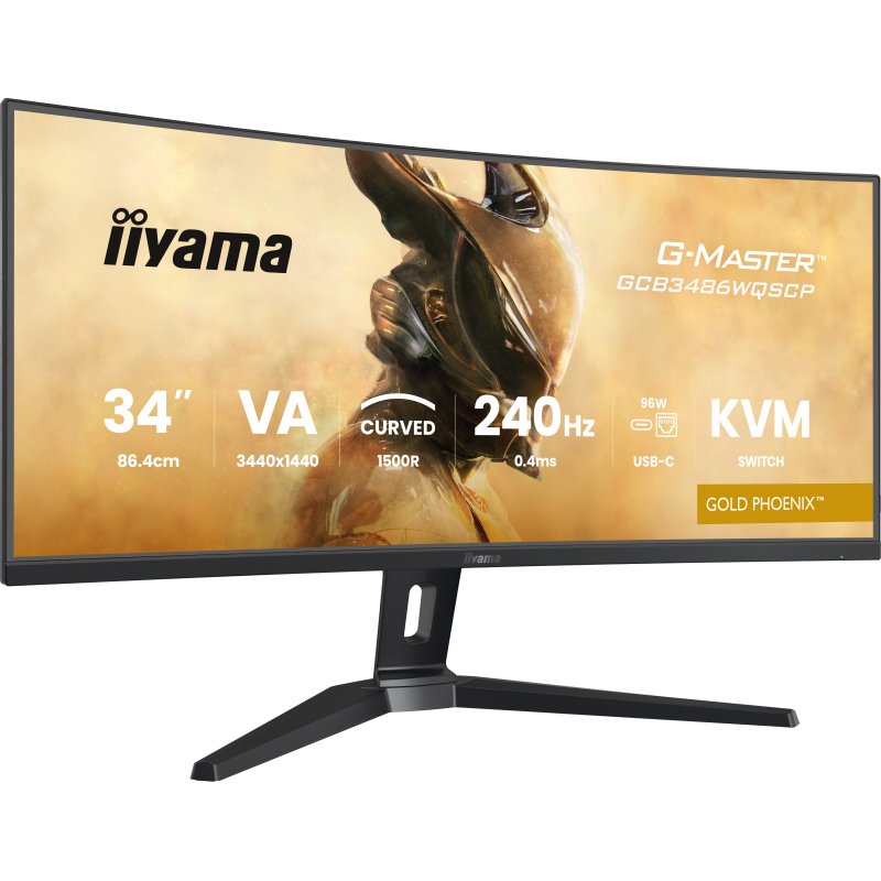 iiyama G-MASTER GCB3486WQSCP-B1 écran plat de PC 86,4 cm (34