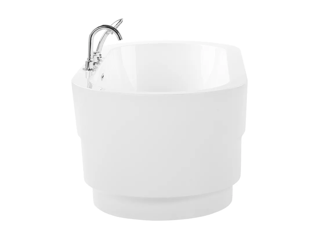 Baignoire îlot blanche 170 x 80 cm avec robinets EMPRESA