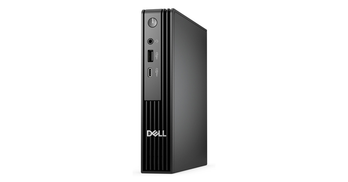 DellPro Micro QCM1250 U5-235T 16/512 (7YMHK) pc-systeem  (Zwart | Core Ultra 5-235T | Intel Graphics | 16 GB | 512 GB SSD)