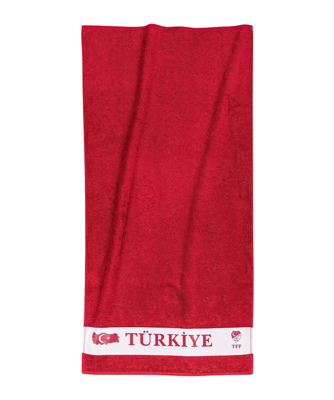 TFF Türkei Handtuch 50x100cm EM 2024 Rot