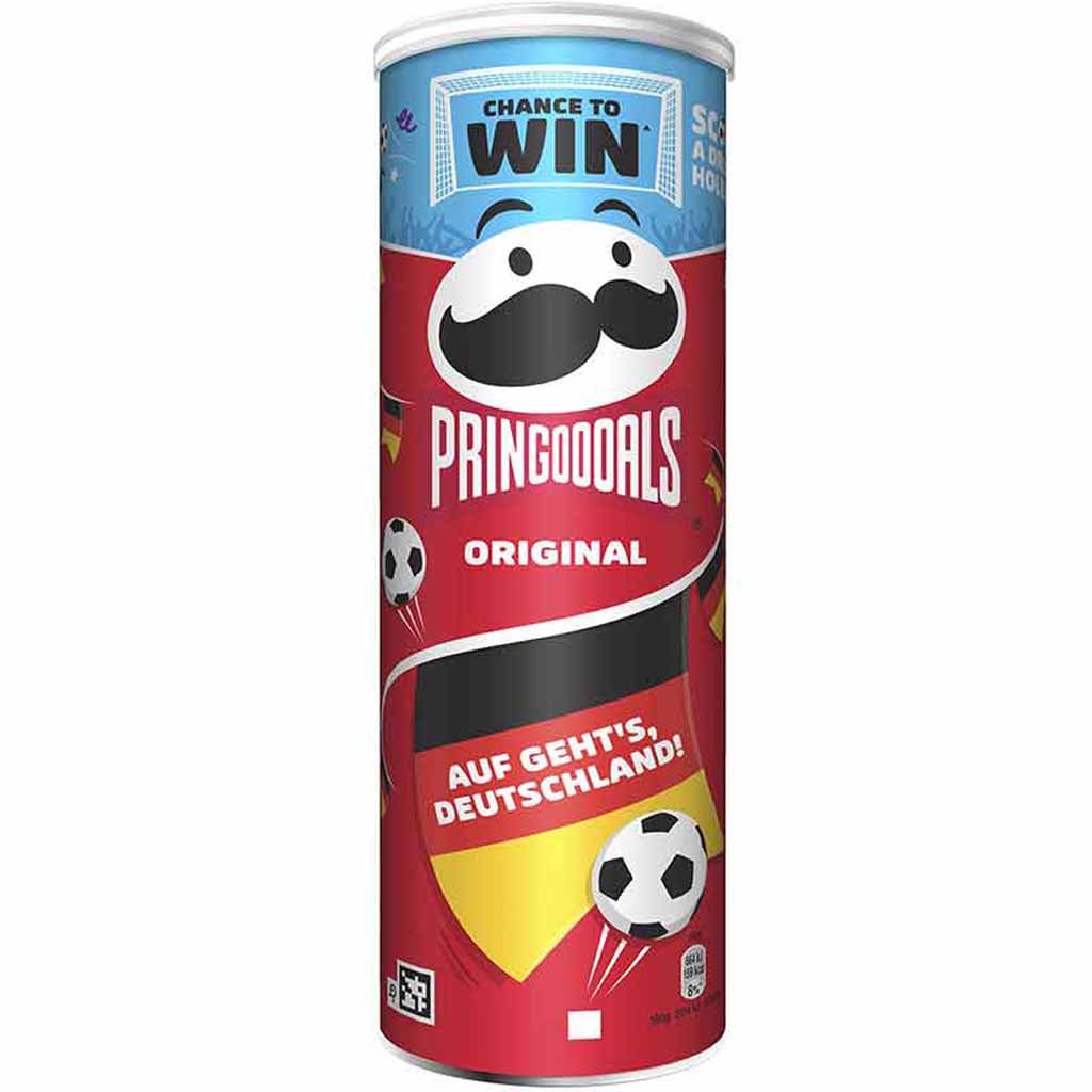 Pringles PRINGOOOALS Original 165g MHD:14.11.25