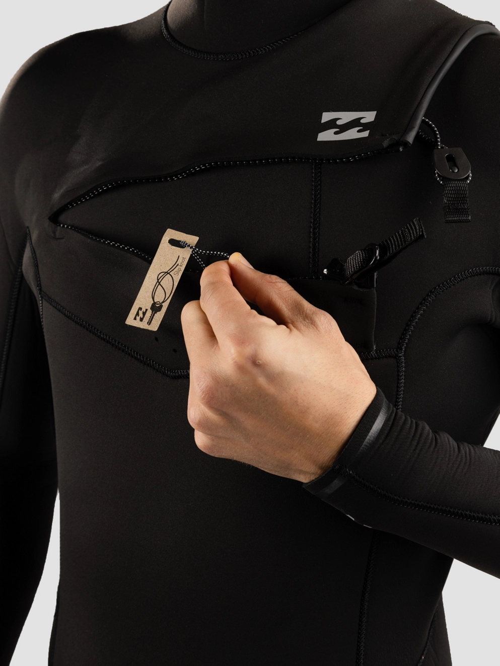 Billabong Absolute 4/3 Chest Zip Full GBS Wetsuit black