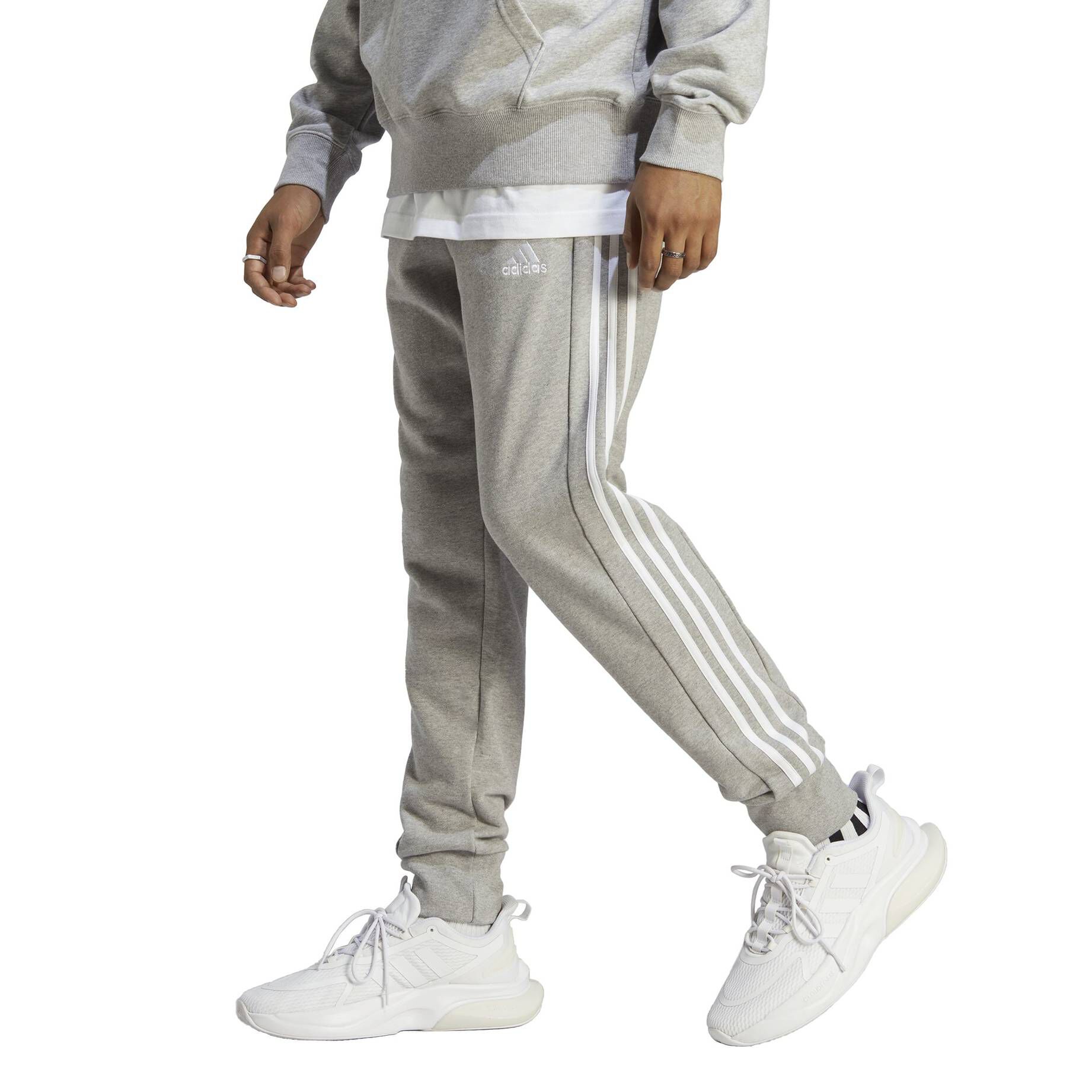 adidas Sportswear| Herren Sweathose ESSENTIALS FRENCH TERRY TAPERED CUFF 3 STREIFEN