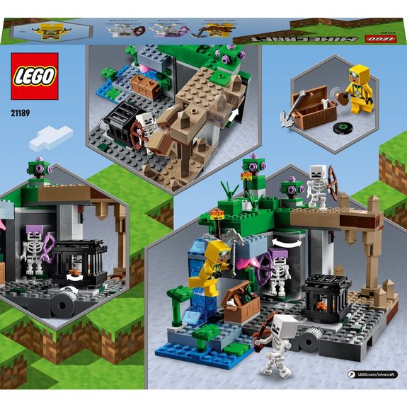 Le donjon du squelette LEGO Minecraft 21189