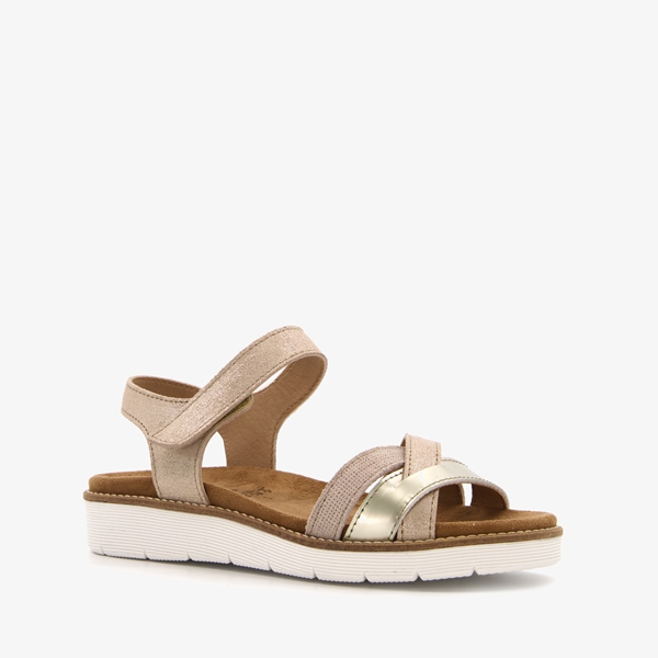 Hush Puppies leren dames sandalen