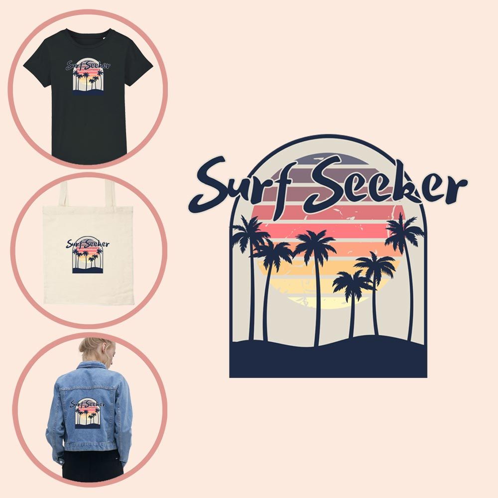 Kleding transfer Surf Seeker