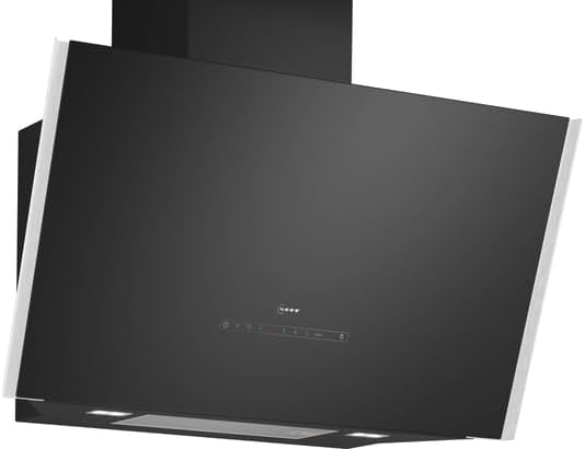 NEFF D98IPT2S0, N 90, Smarte Wandesse, Dunstabzugshaube zur Wandmontage, 90 cm breit, Made in Germany, Efficient Drive, Automatischer Luftsensor, Kochfeldbasierte Haubensteuerung, Touch Control