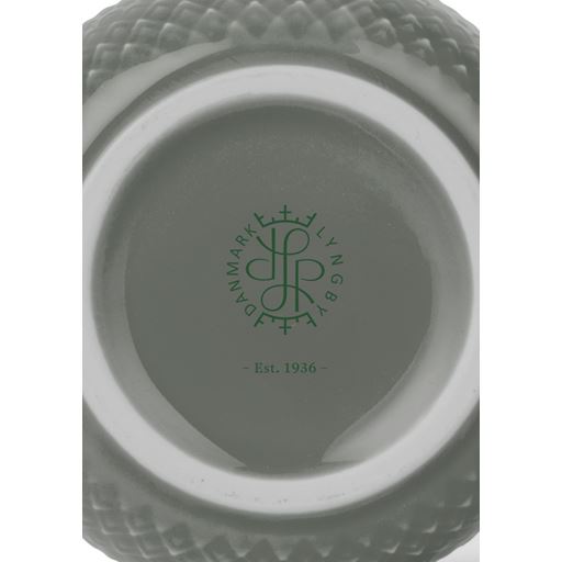 Lyngby Porcelæn Rhombe Earth Krus, Moss, 39 cl