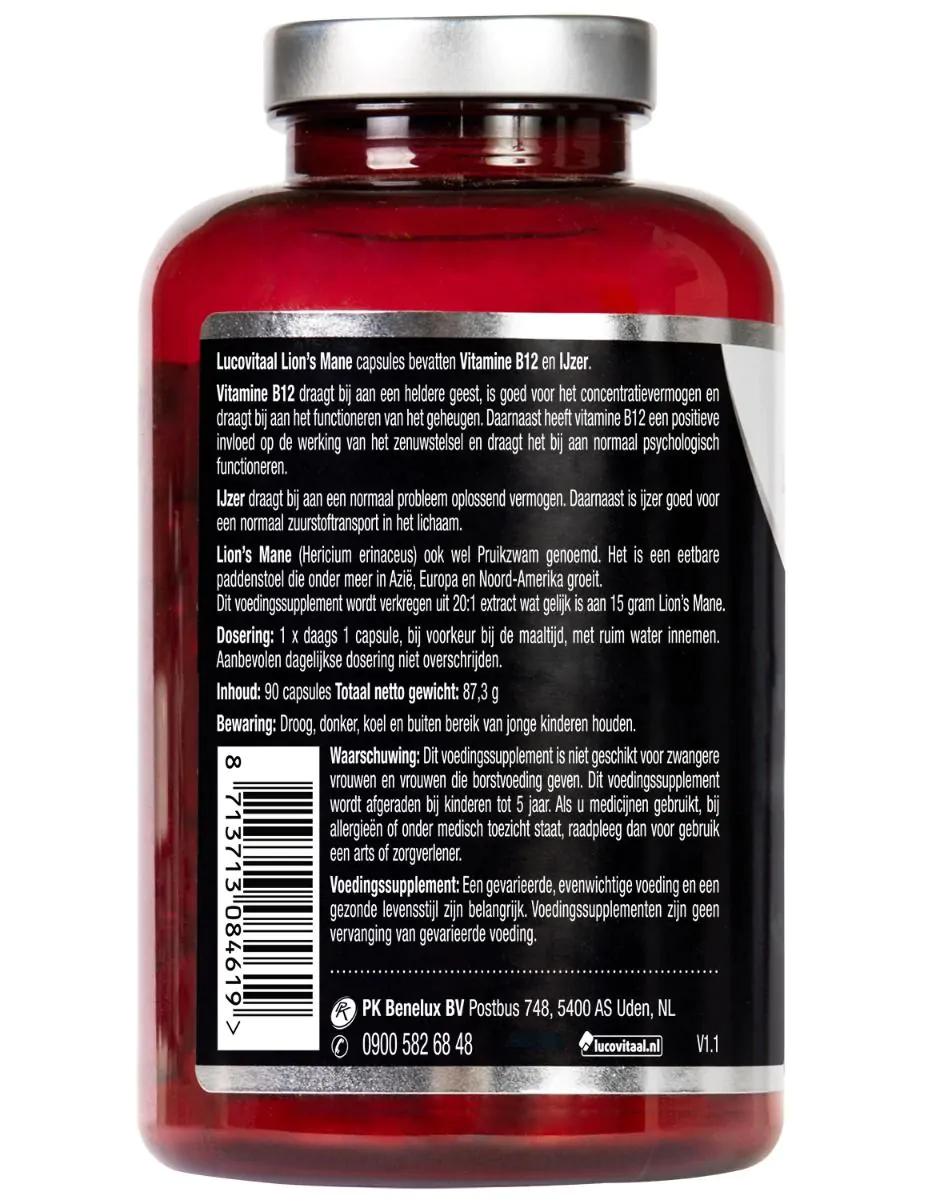 Lion's Mane 90 capsules