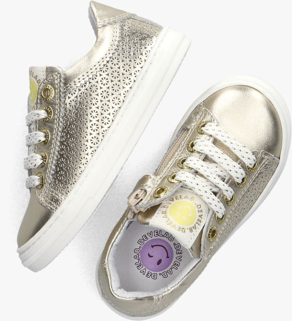 DEVELAB gouden develab lage sneakers 42868